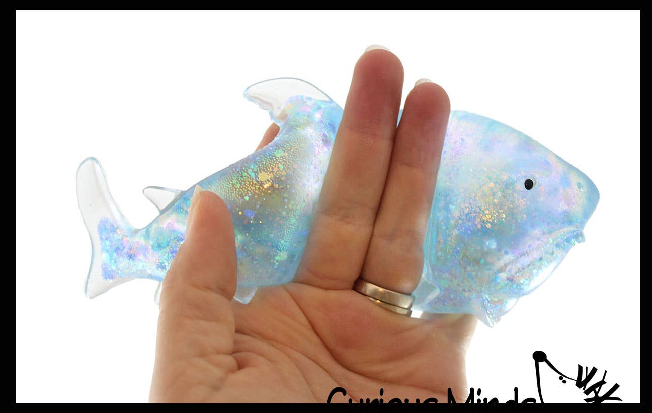 Curious Minds Toys - Stretchy Sugar Shark