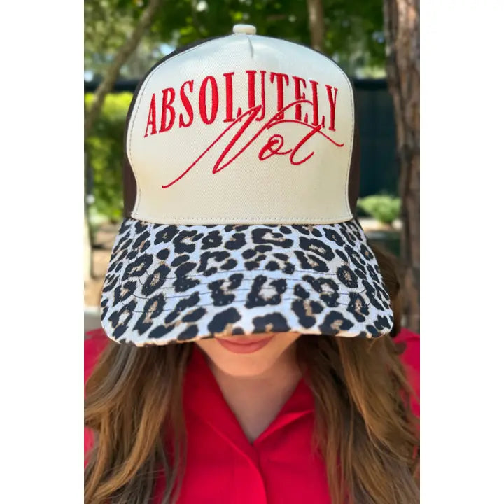 Absolutely NOT Hat