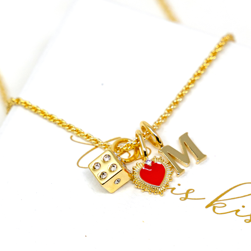 Full Of Heart Sacred Heart Charm - Buttercup Lynne Boutique