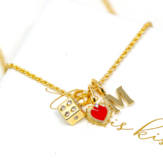 Full Of Heart Sacred Heart Charm - Buttercup Lynne Boutique