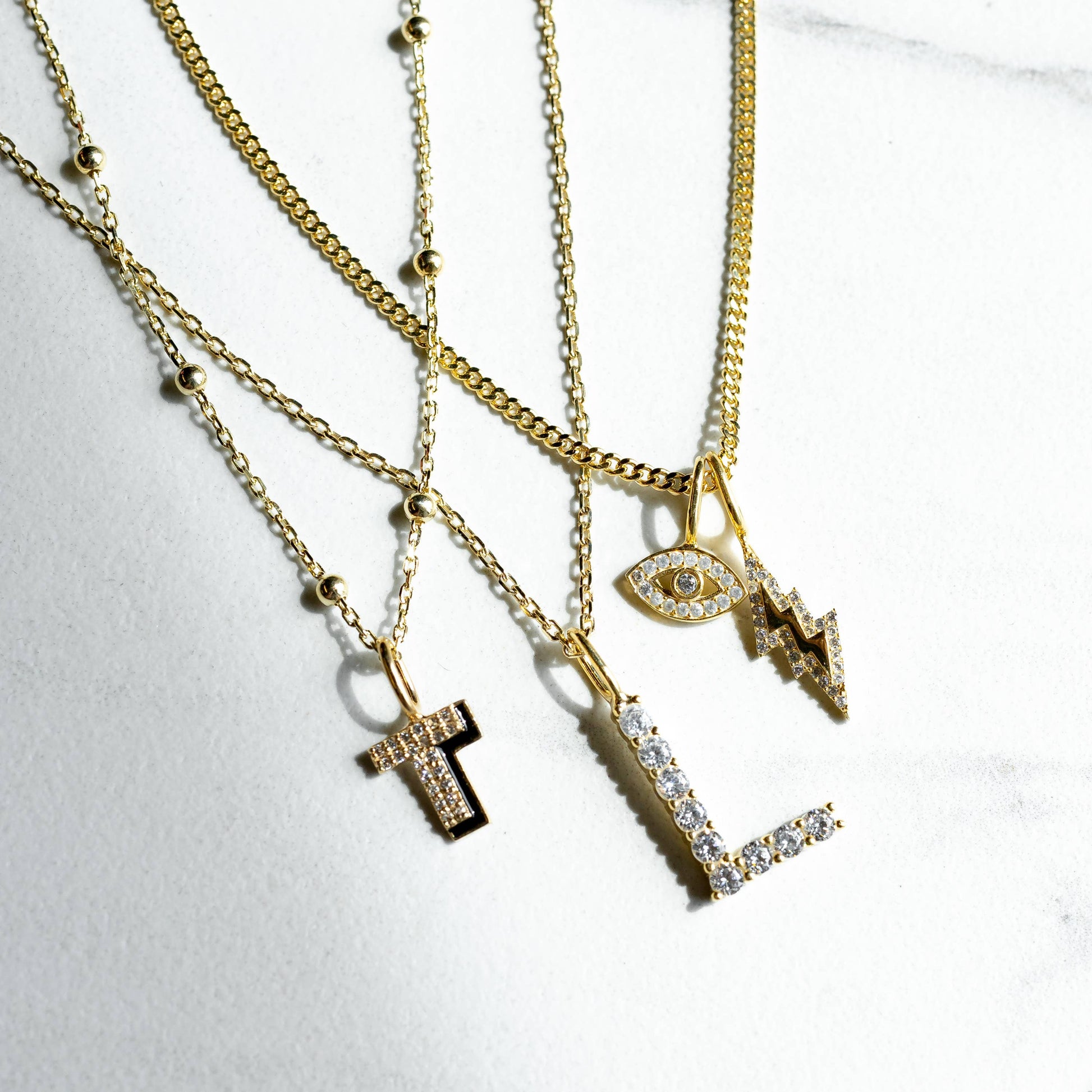 Chain Reaction Baby Ball Chain Necklace - Buttercup Lynne Boutique