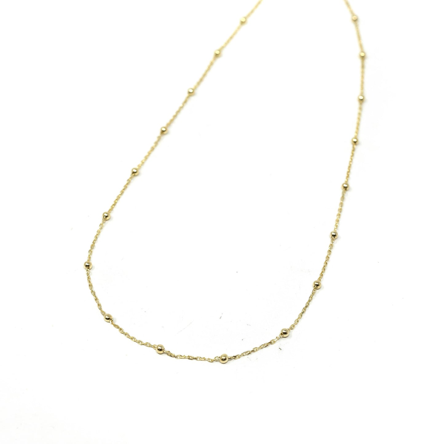Chain Reaction Baby Ball Chain Necklace - Buttercup Lynne Boutique