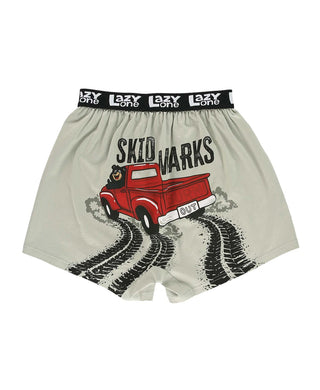 Lazy One Skid Marks Men's Boxer Shorts