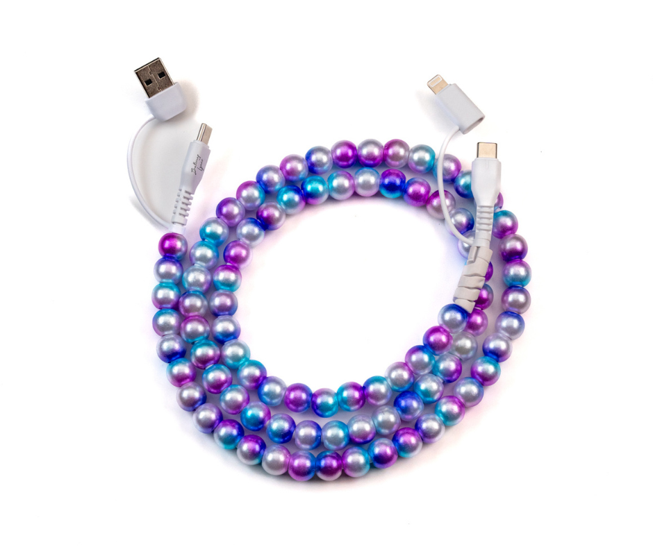 Buttercup 4-in-1 Beaded Charging Cord