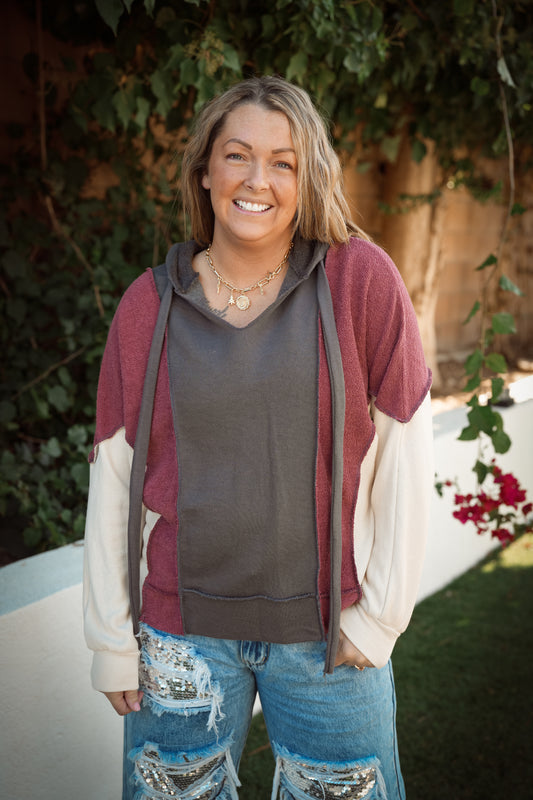Making Moves Hooded Sweatshirt - Buttercup Lynne Boutique