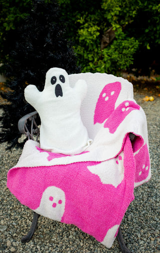 Buddy Boo Sherpa Ghost Pillow - Buttercup Lynne Boutique