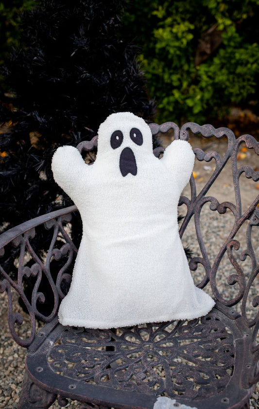Buddy Boo Sherpa Ghost Pillow - Buttercup Lynne Boutique