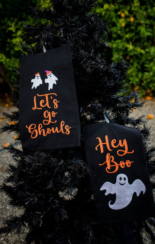 Let's Go Ghouls Towel - Buttercup Lynne Boutique