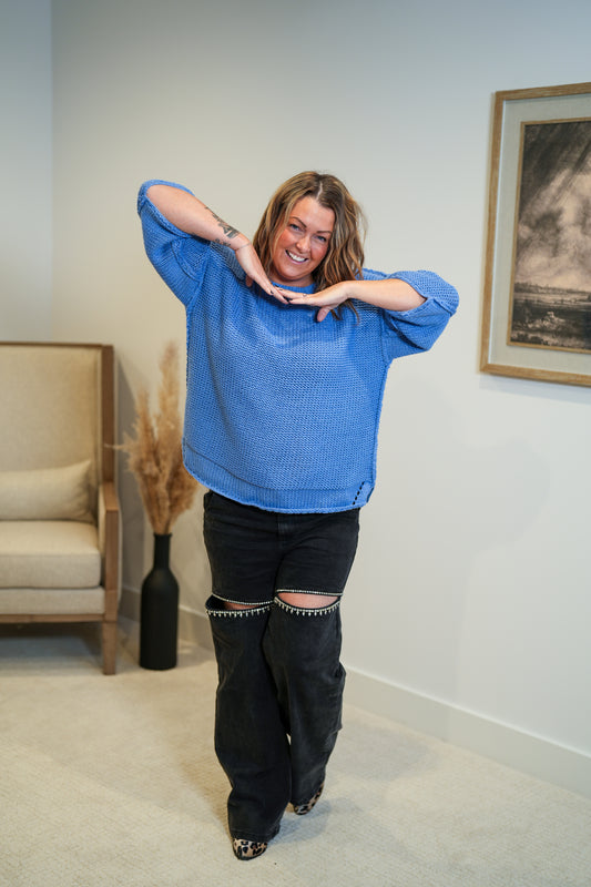Comfy Cozy Dolman Sleeve Sweater - Multi Colors - Buttercup Lynne Boutique