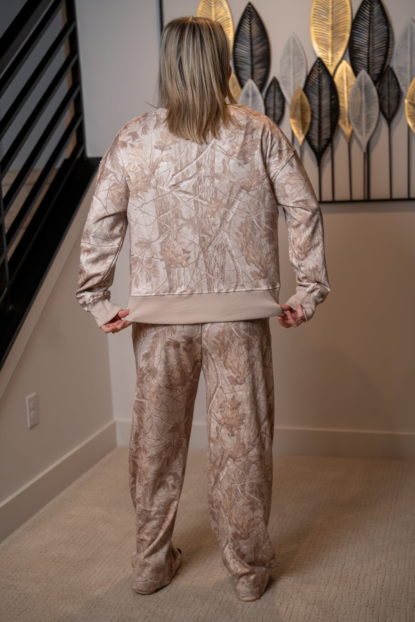 Moon Ryder Camo Sweatshirt and Pant Set