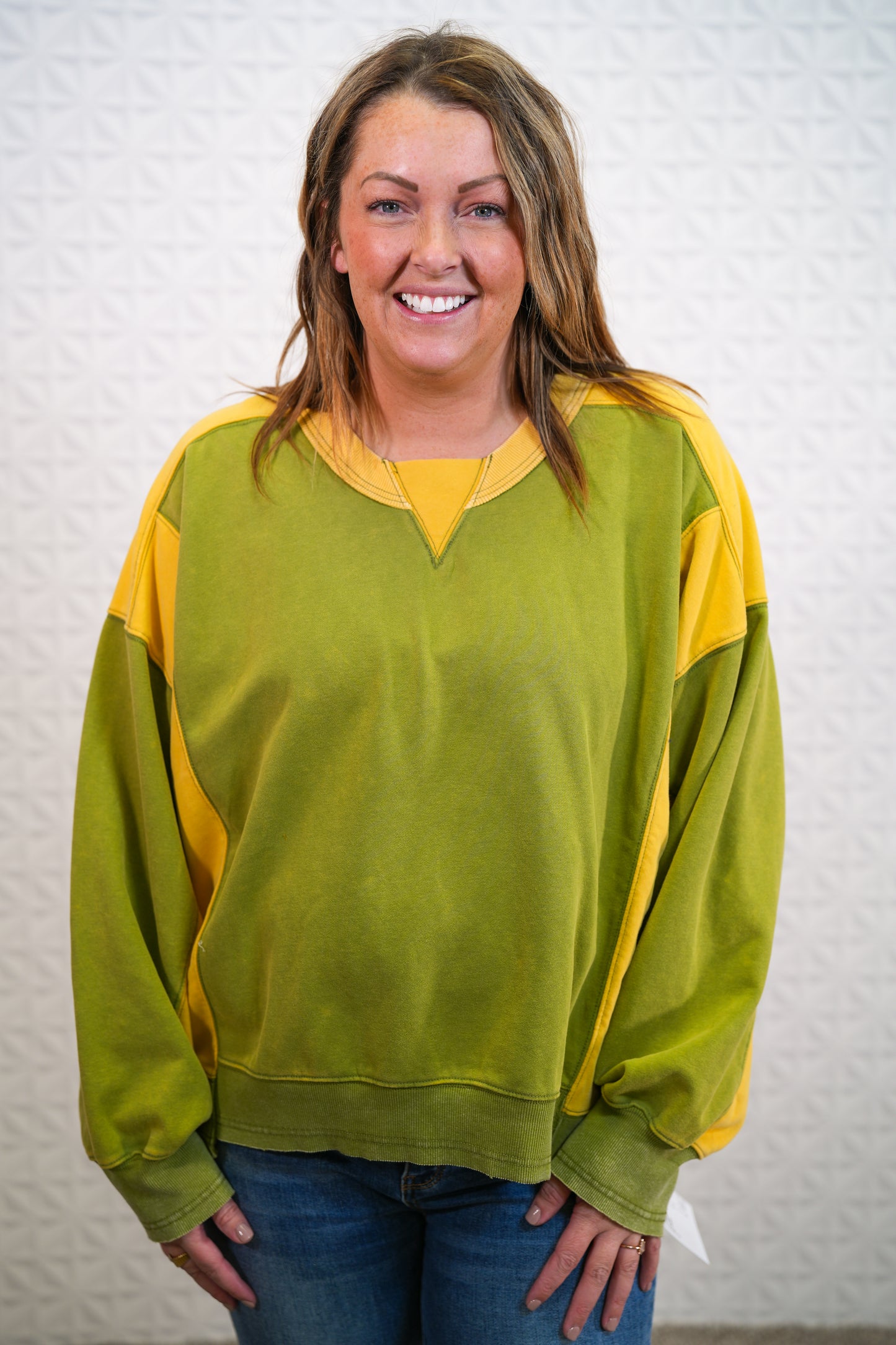 Singled Out Color Block Top - Buttercup Lynne Boutique
