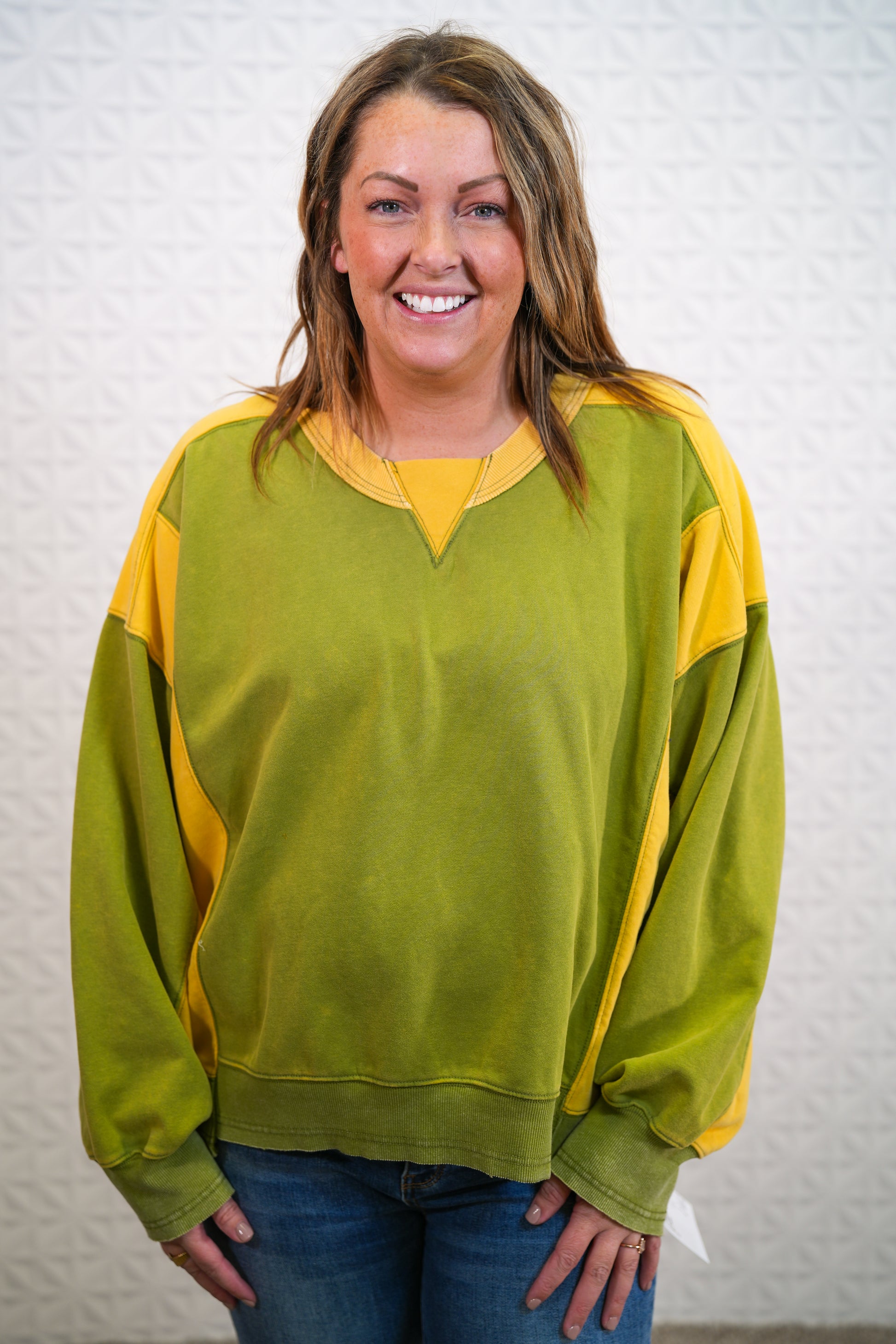 Singled Out Color Block Top - Buttercup Lynne Boutique