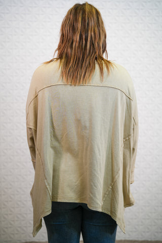 All The Way V-Neck Top - Buttercup Lynne Boutique