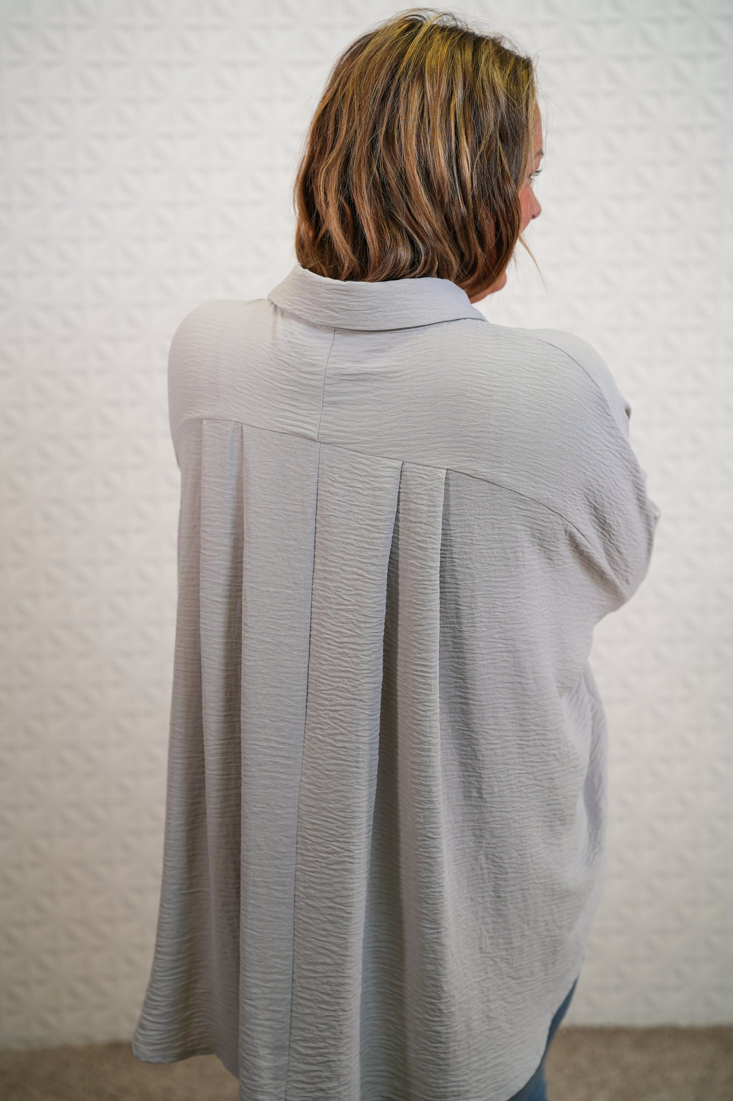 Half Sleeve Oversized Tunic - Regular Size - Buttercup Lynne Boutique