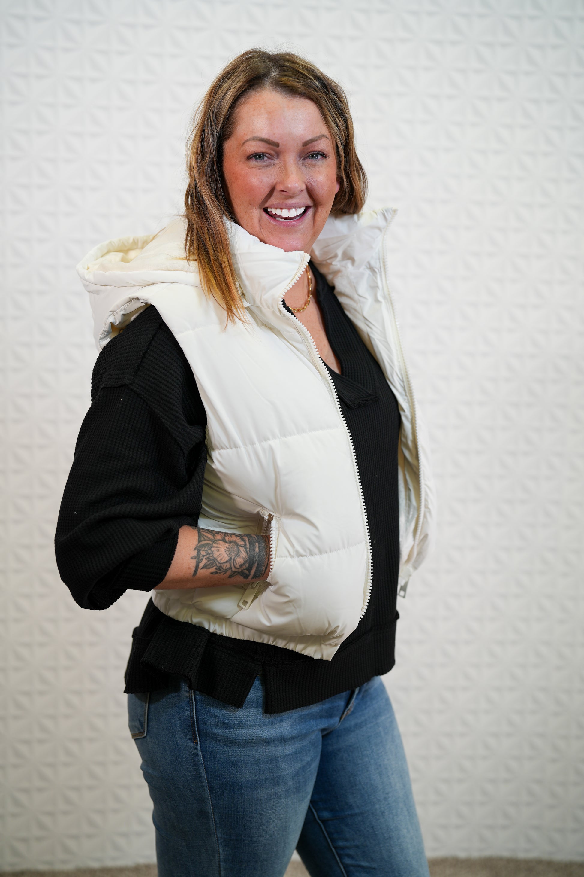 Make It Last Vest - Buttercup Lynne Boutique