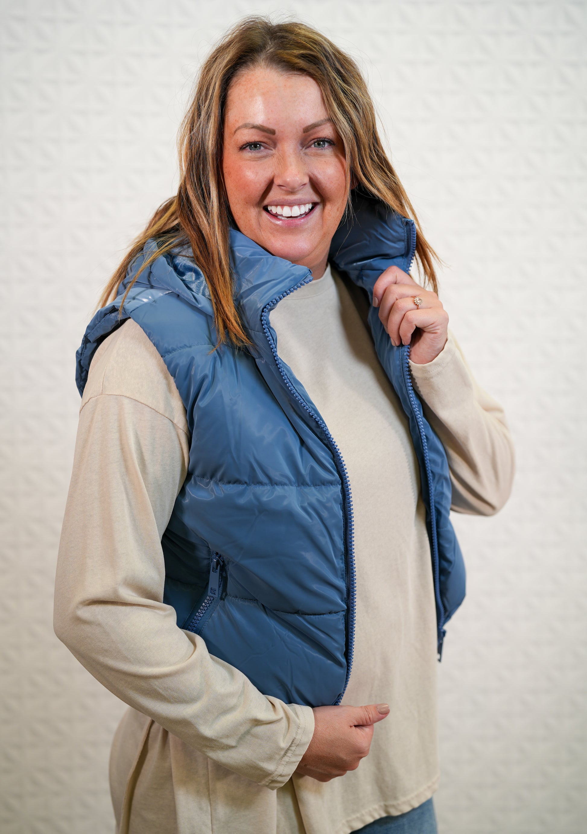 Make It Last Vest - Buttercup Lynne Boutique