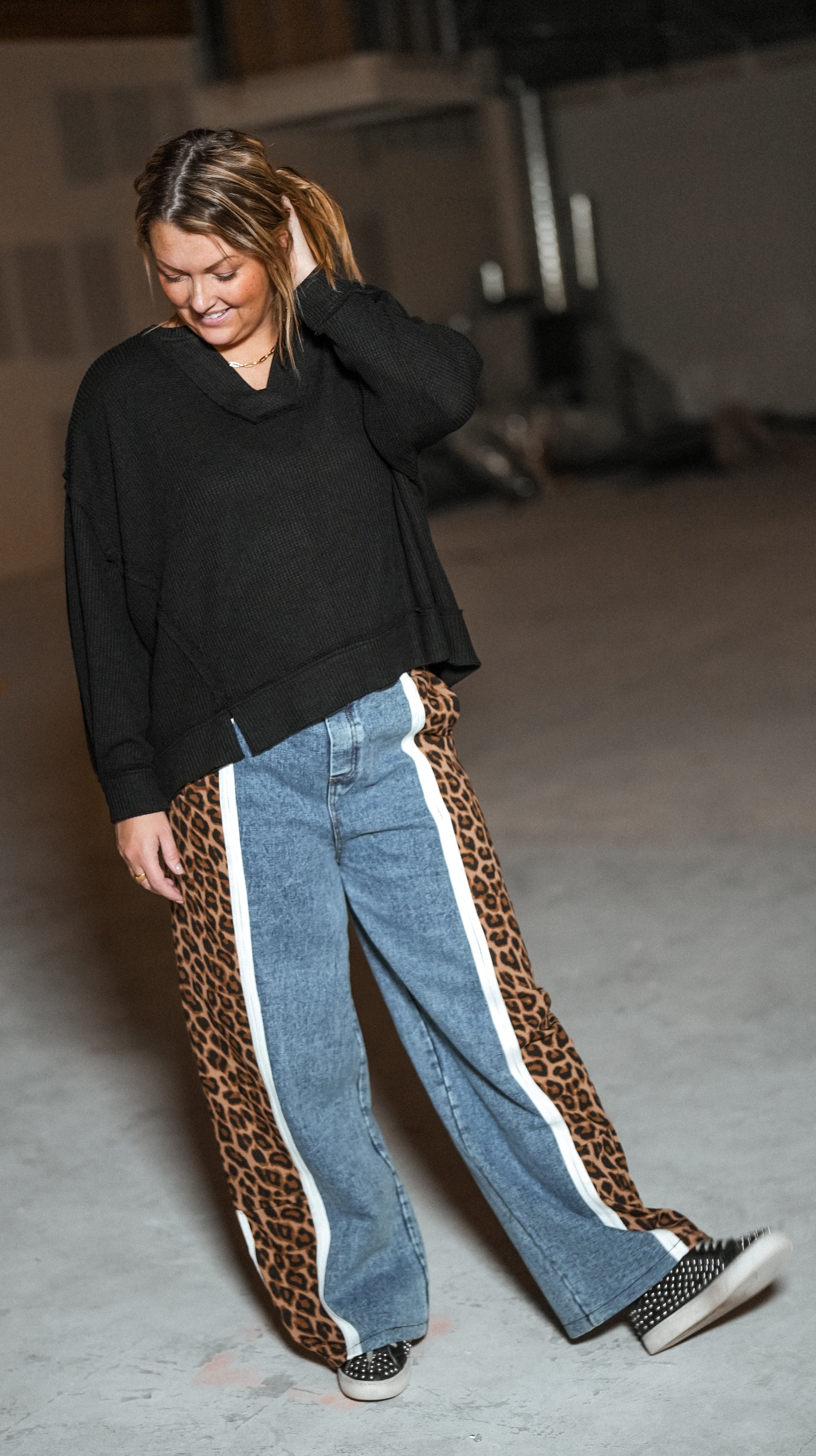 A Walk on the Wild Side Denim - Buttercup Lynne Boutique