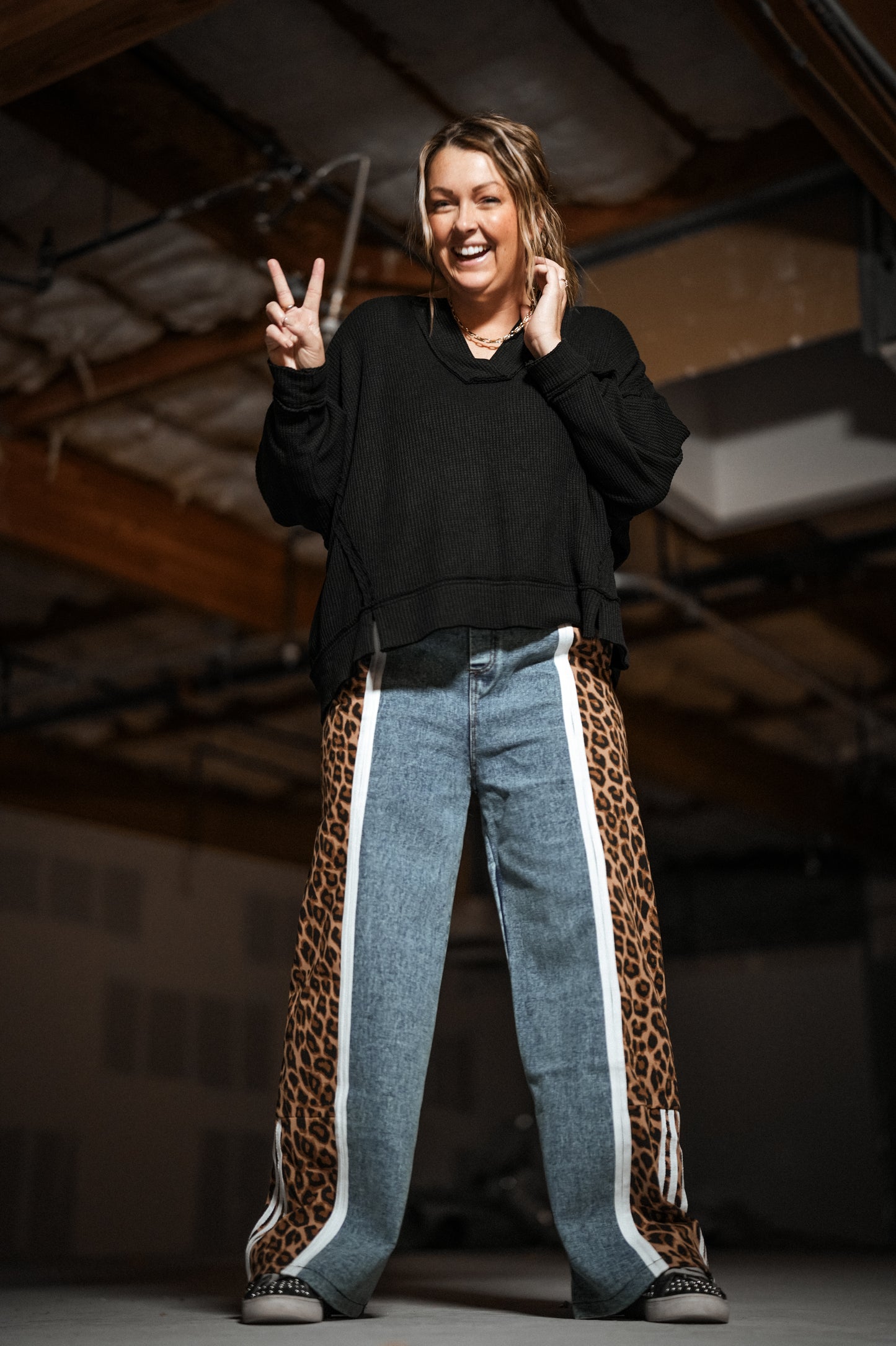 A Walk on the Wild Side Denim - Buttercup Lynne Boutique