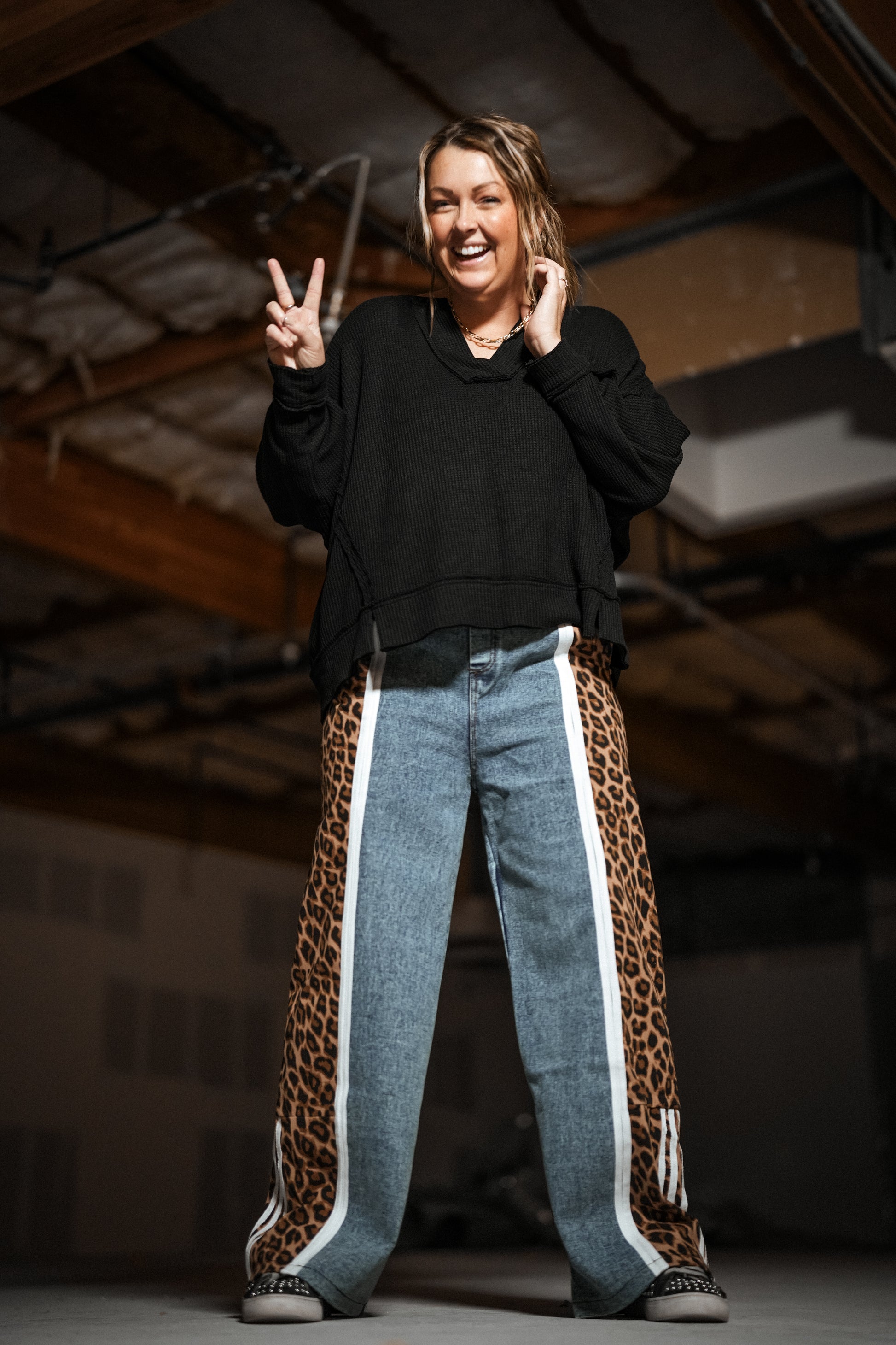A Walk on the Wild Side Denim - Buttercup Lynne Boutique