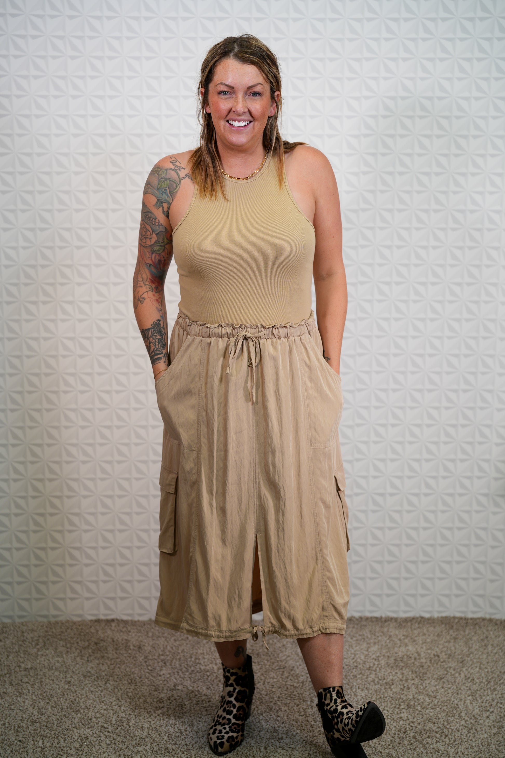 Wonderful Soul Sleeveless Dress - Buttercup Lynne Boutique