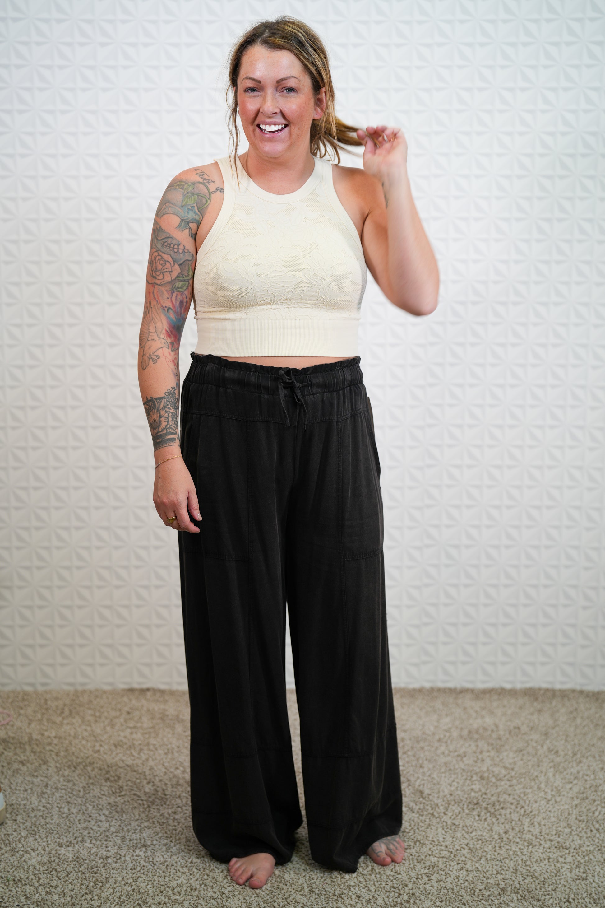 Something Special Wide Leg Pants - Buttercup Lynne Boutique