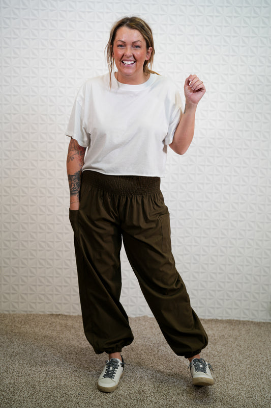 Better Days Loose Fit Pants - Buttercup Lynne Boutique