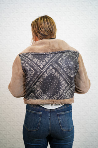 Leave It To Me Faux Fur Jacket - Buttercup Lynne Boutique