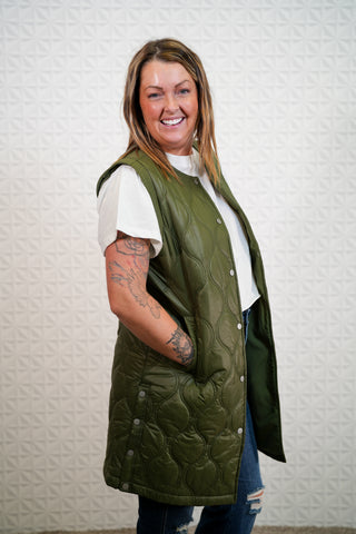 Ready To Be Quilted Vest - Buttercup Lynne Boutique