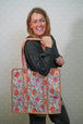 Orange and Pink Floral