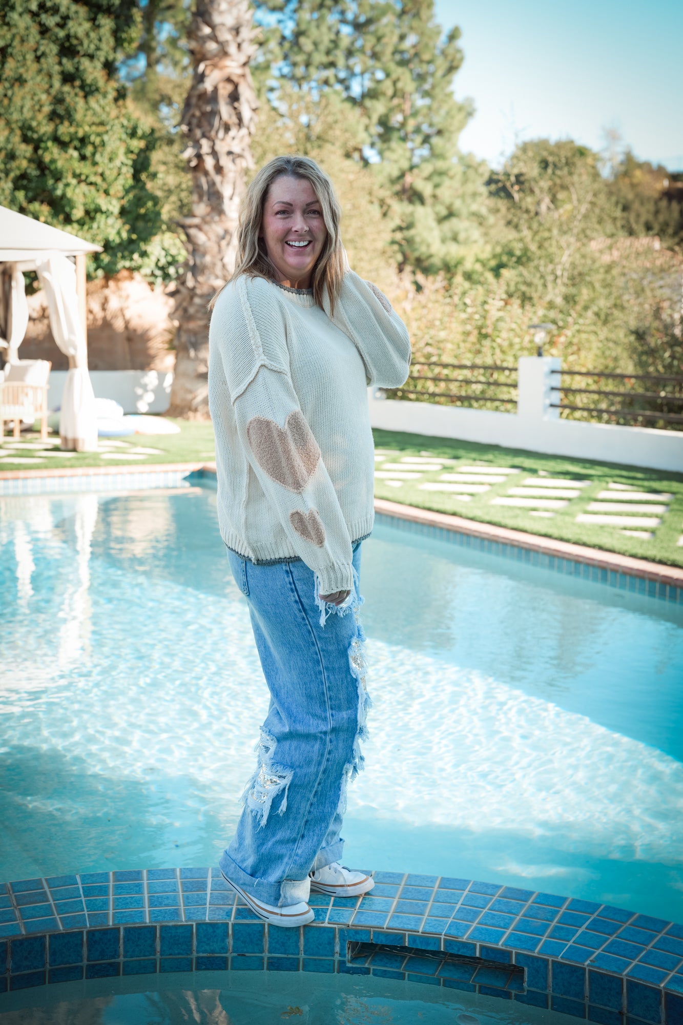 Giving You My Heart Sweater - Buttercup Lynne Boutique