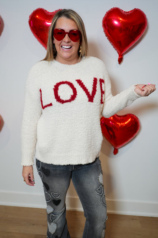 Forever In Love Sweater - Buttercup Lynne Boutique