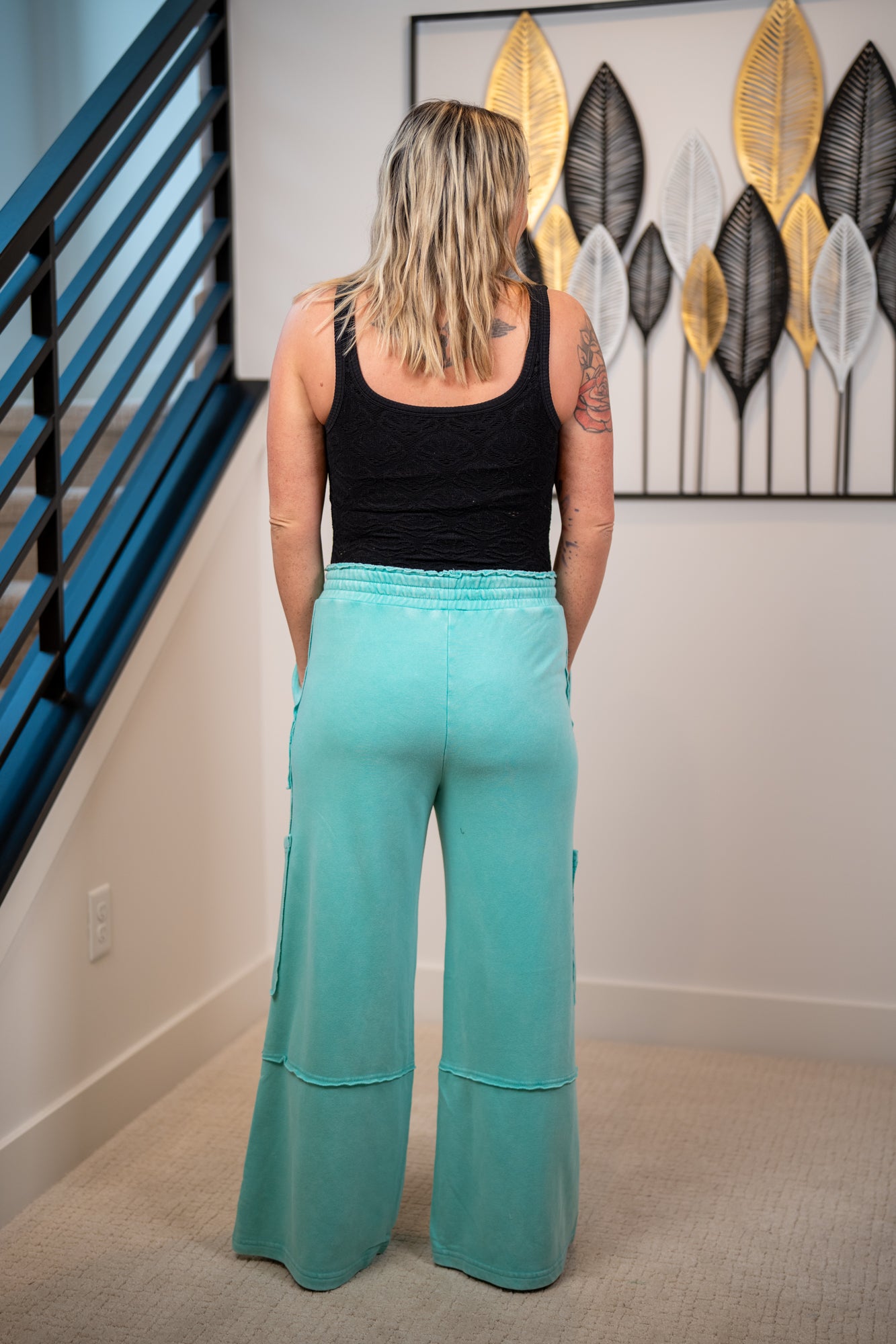 Coastal Breeze Mineral Wash Cargo Pants – Double Zero