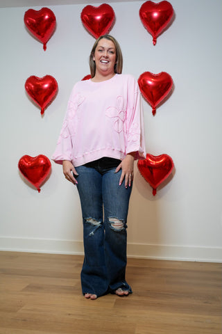 Blossom Breeze Pullover - Buttercup Lynne Boutique