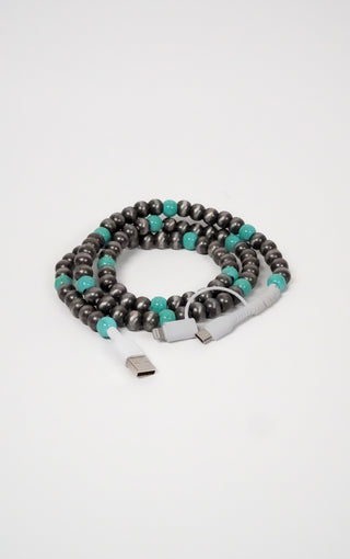 Beaded Charging Cord – Viral TikTok USB-C & Lightning Cable | Buttercup Lynne - Buttercup Lynne Boutique