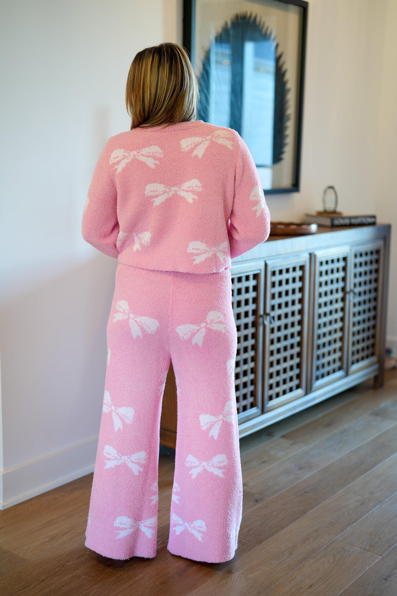 Sweet Escape Cammy Bow Lounge Set - Buttercup Lynne Boutique
