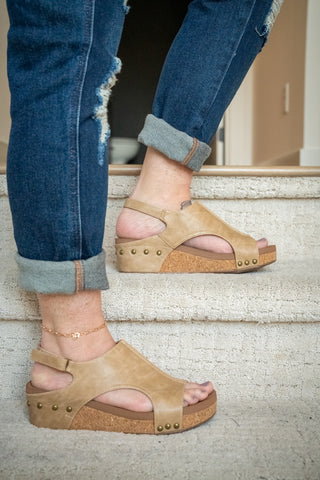 Corkys Volta II Wedge - Buttercup Lynne Boutique