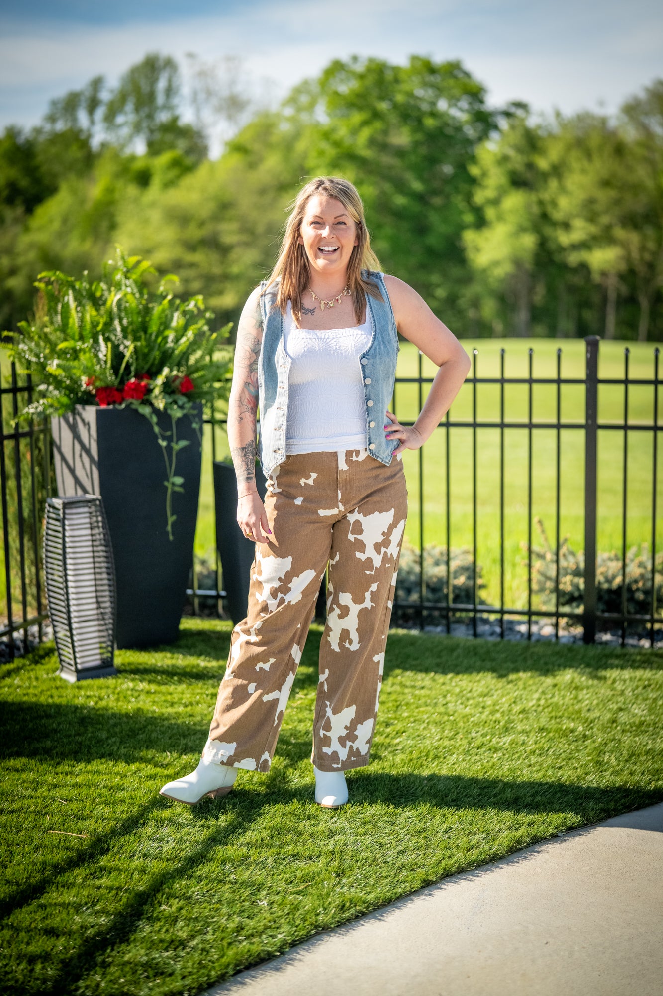 Wild West Twill Pants - Buttercup Lynne Boutique