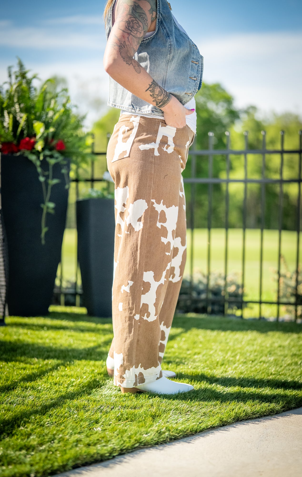 Wild West Twill Pants - Buttercup Lynne Boutique