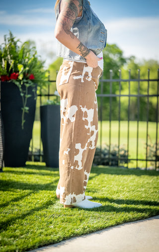 Wild West Twill Pants - Buttercup Lynne Boutique