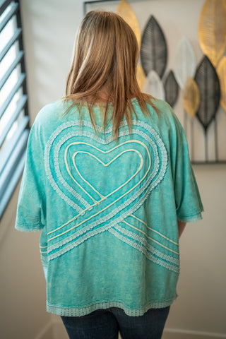 Connective Hearts Top - Buttercup Lynne Boutique