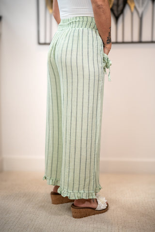 Coastal Breeze Gauze Pants Easel