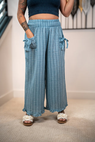Coastal Breeze Gauze Pants Easel
