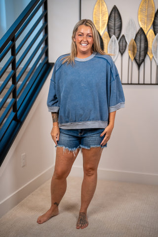 Sunny Days Terry Pullover by Easel