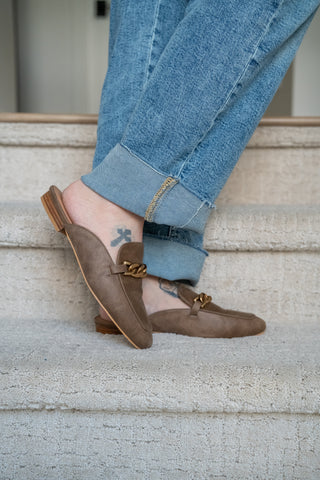Corkys Keepsake Mule in Tan - Buttercup Lynne Boutique