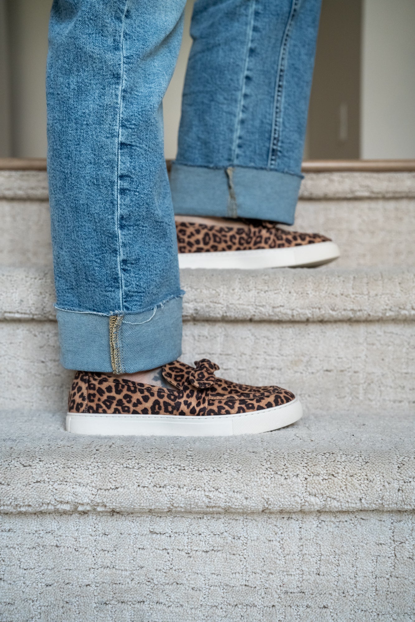 Corkys Why Knot Leopard Slip-On Sneaker - Buttercup Lynne Boutique