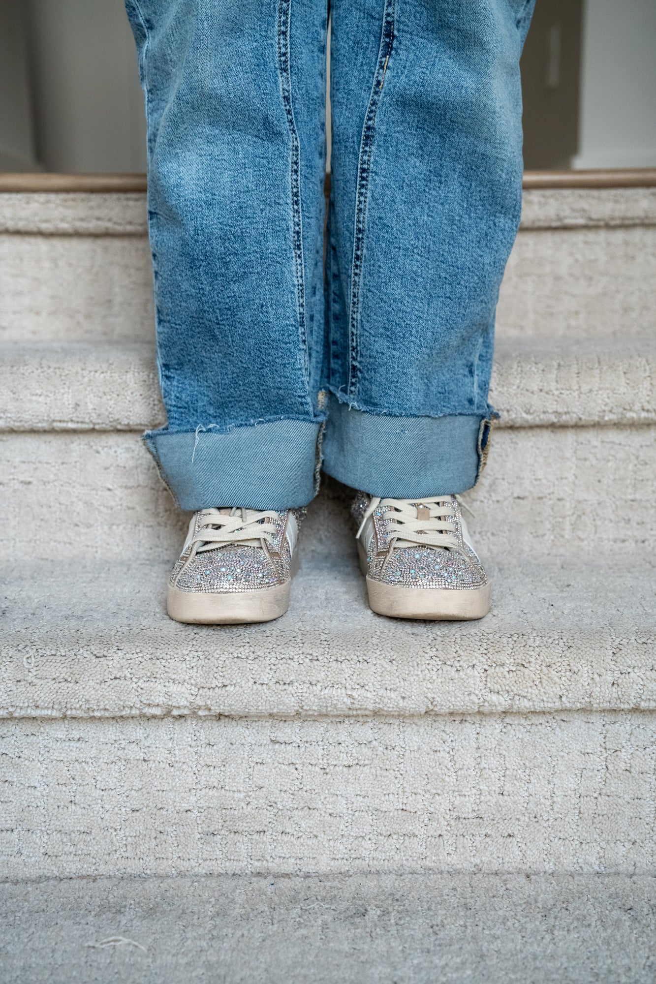 Corkys No Chaser Rhinestone Sneaker - Buttercup Lynne Boutique