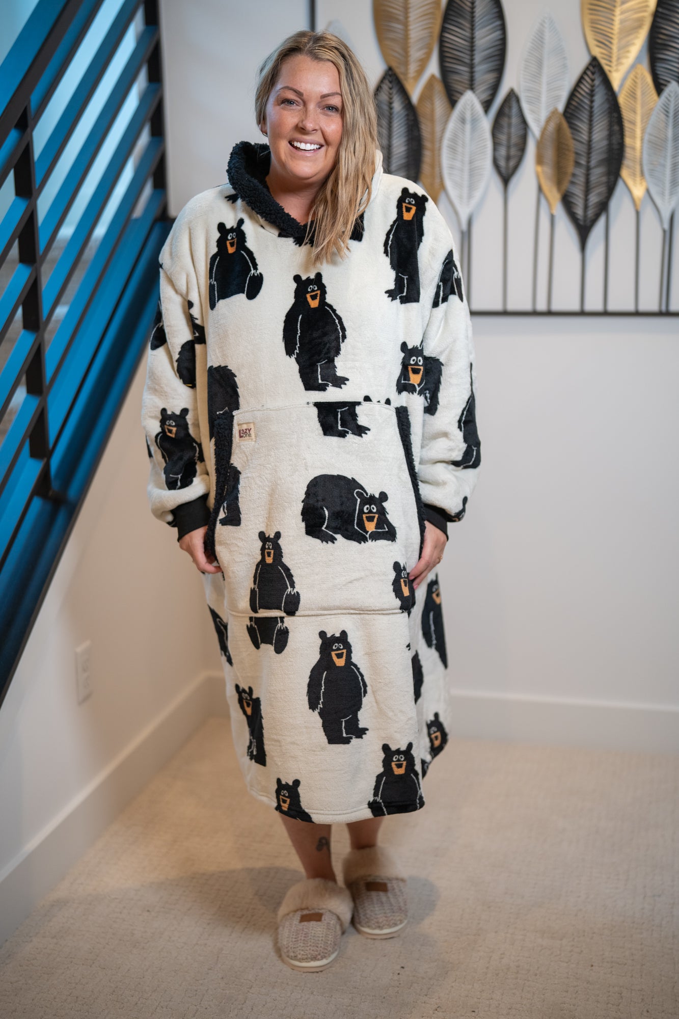 Lazy One Family Bear Blanket Hoodie