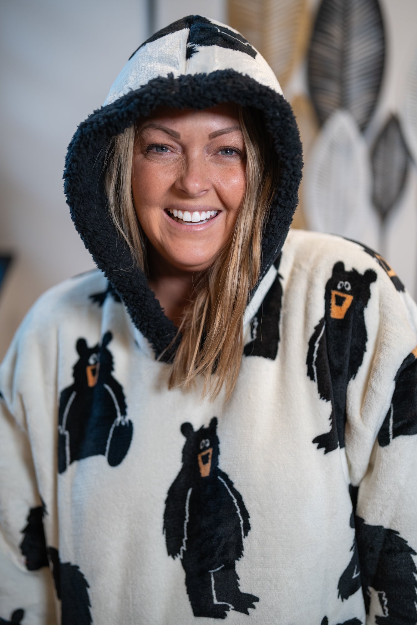 Lazy One Family Bear Blanket Hoodie