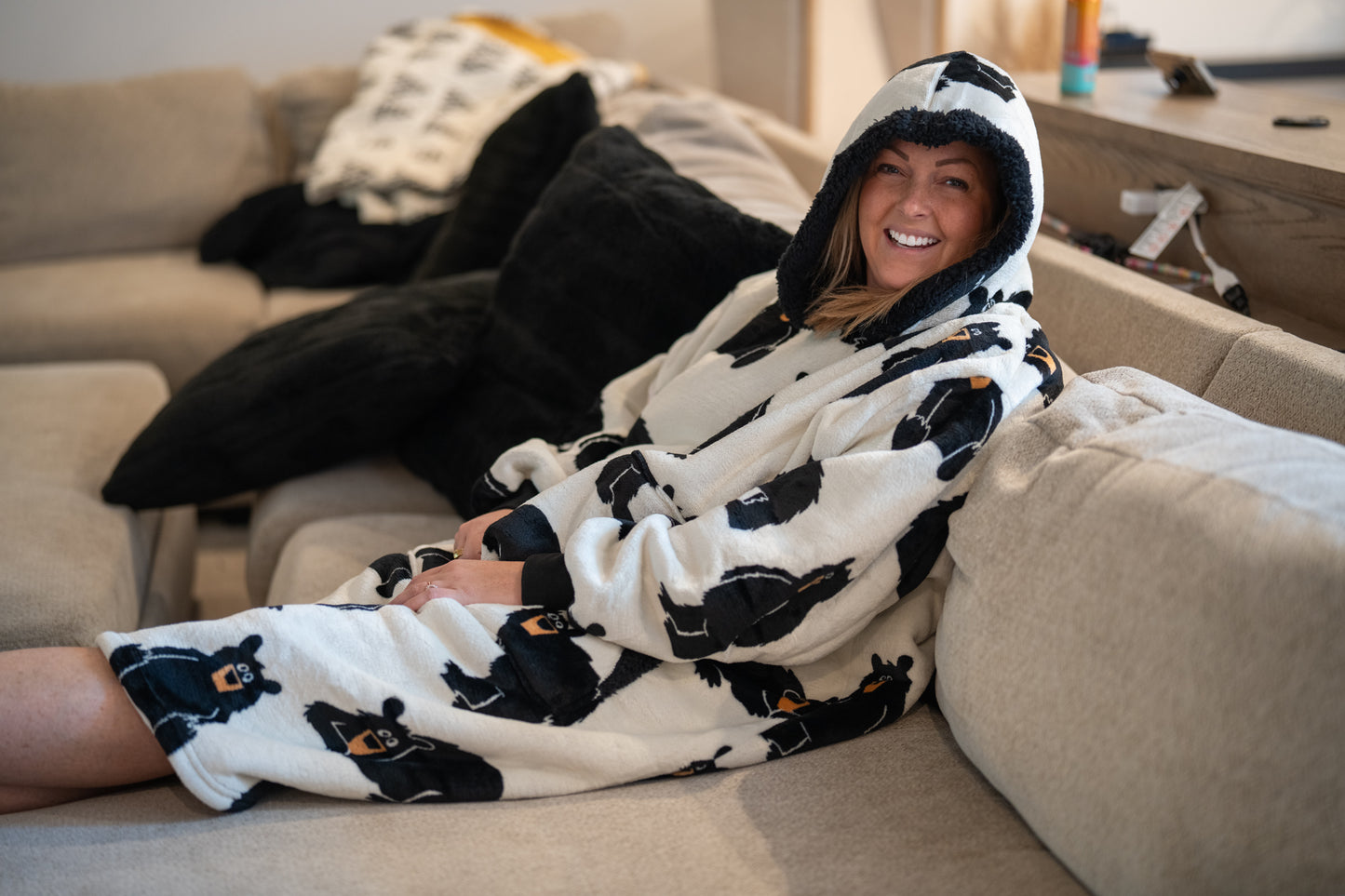 Lazy One Family Bear Blanket Hoodie