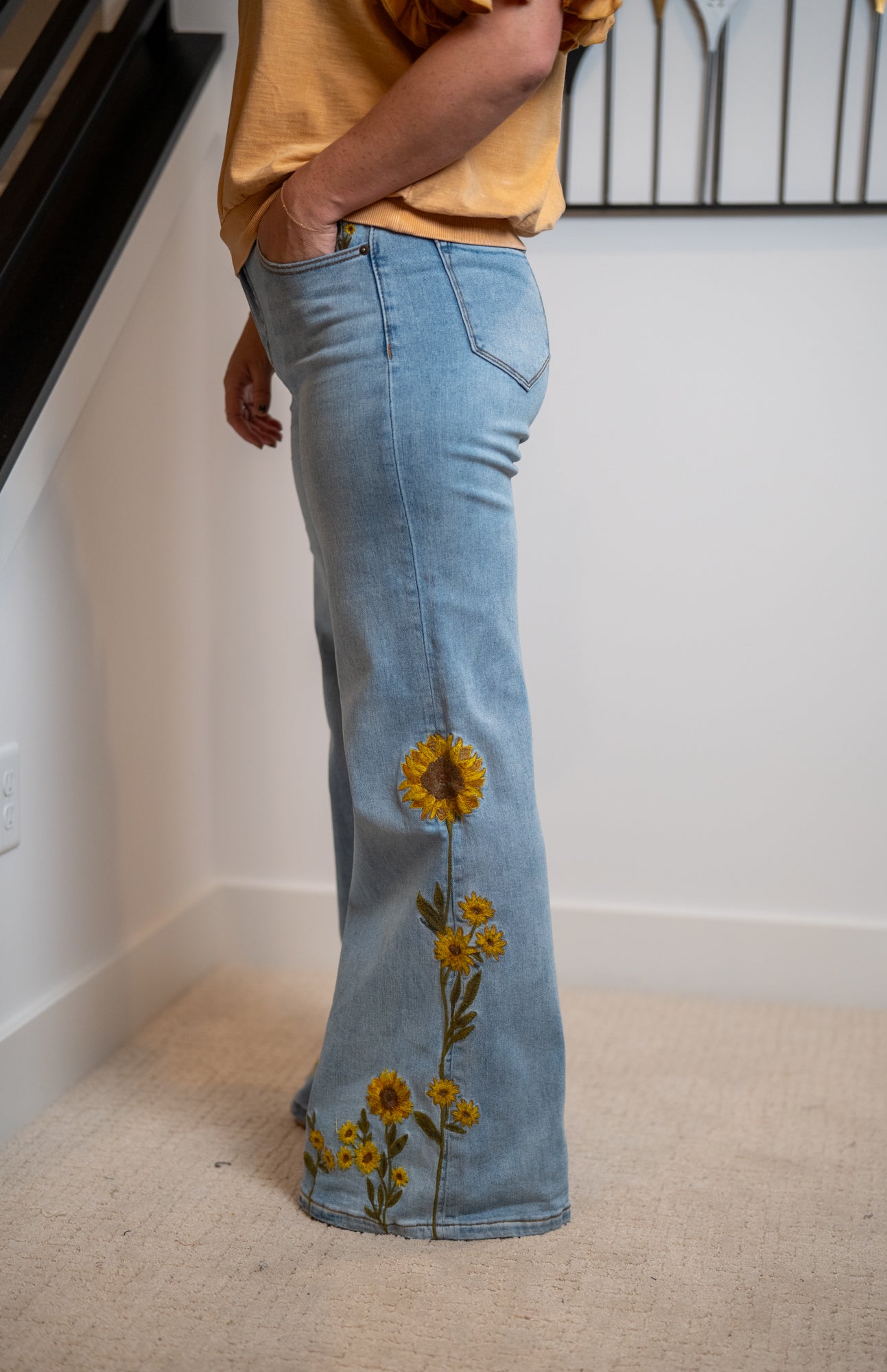 Oli & Hali Sunflower Jeans